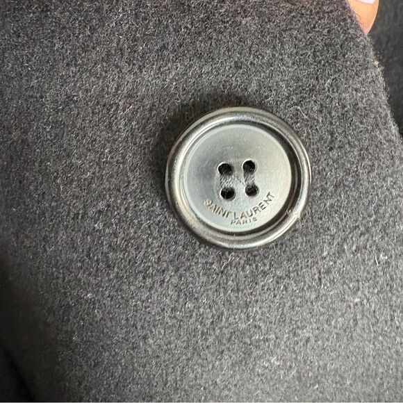 Saint Laurent Oversized wool coat - Picture 16 of 16